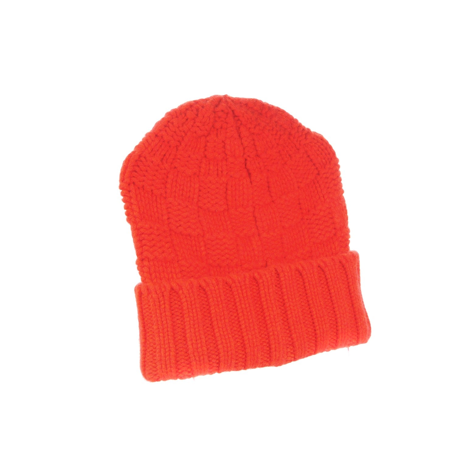 Louis Vuitton Cashmere Damier Helsinki Beanie Hat Red 3 of 7