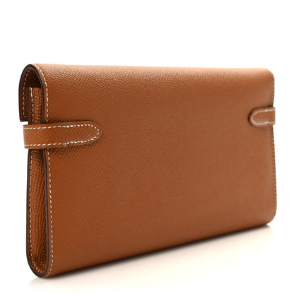 Hermes Epsom Kelly Longue Wallet Gold 2 of 6
