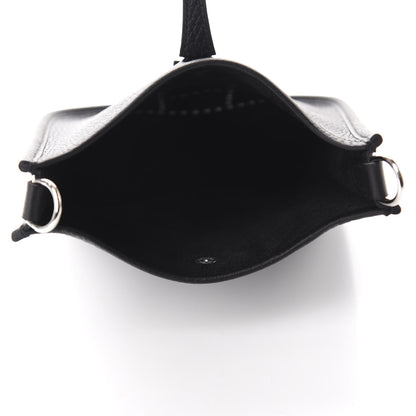 Hermes Taurillon Clemence Evelyne TPM Black 5 of 11