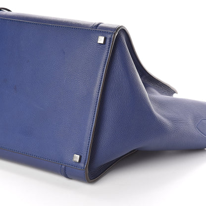 Celine Supple Calfskin Medium Phantom Luggage Indigo 9 of 9