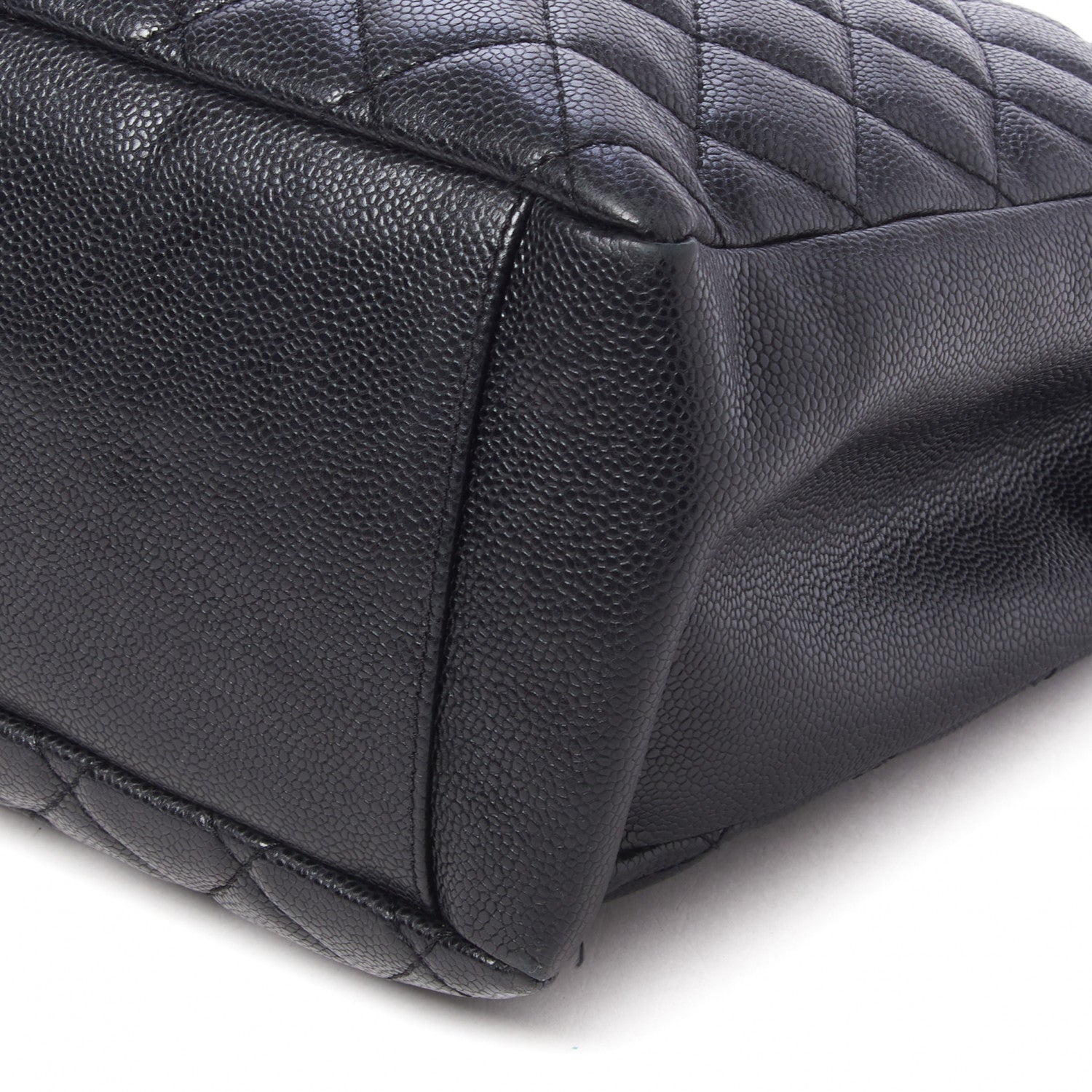 Chanel Caviar Quilted Grand Shopping Tote GST Black 5 of 10
