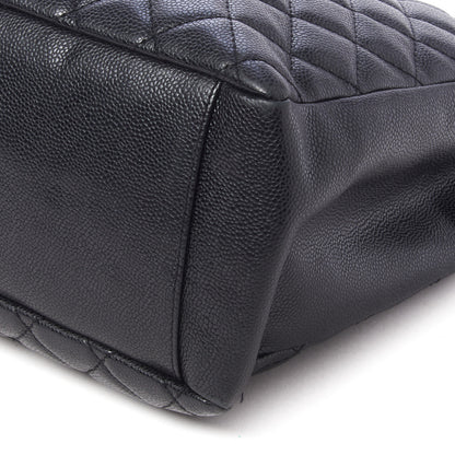 Chanel Caviar Quilted Grand Shopping Tote GST Black 5 of 10