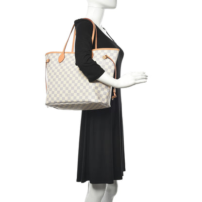 Louis Vuitton Damier Azur Neo Neverfull MM 2 of 9