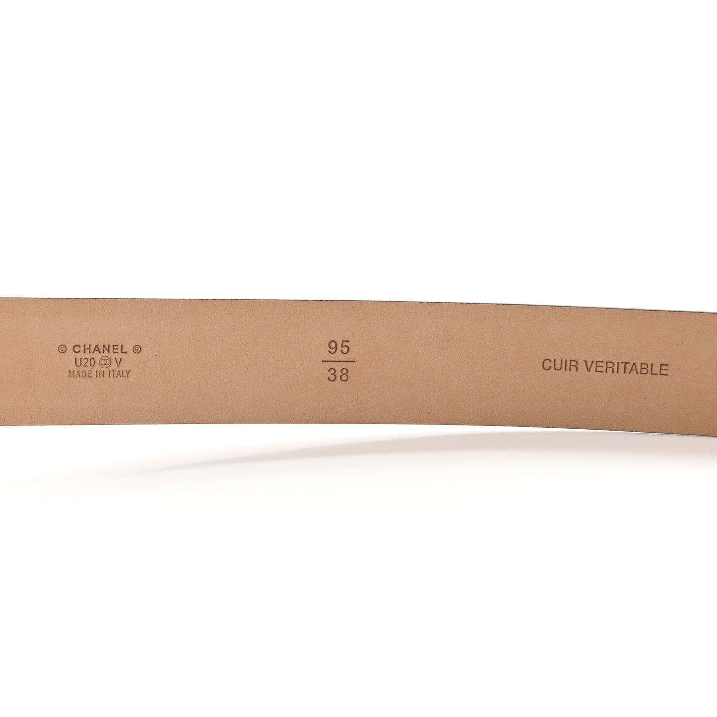 Calfskin Belt 95/38 Black