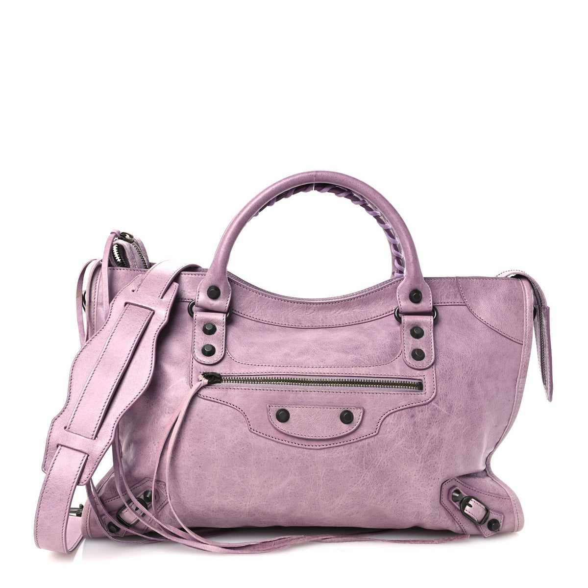 Balenciaga Agneau Classic Hardware City Lilac 1 of 10