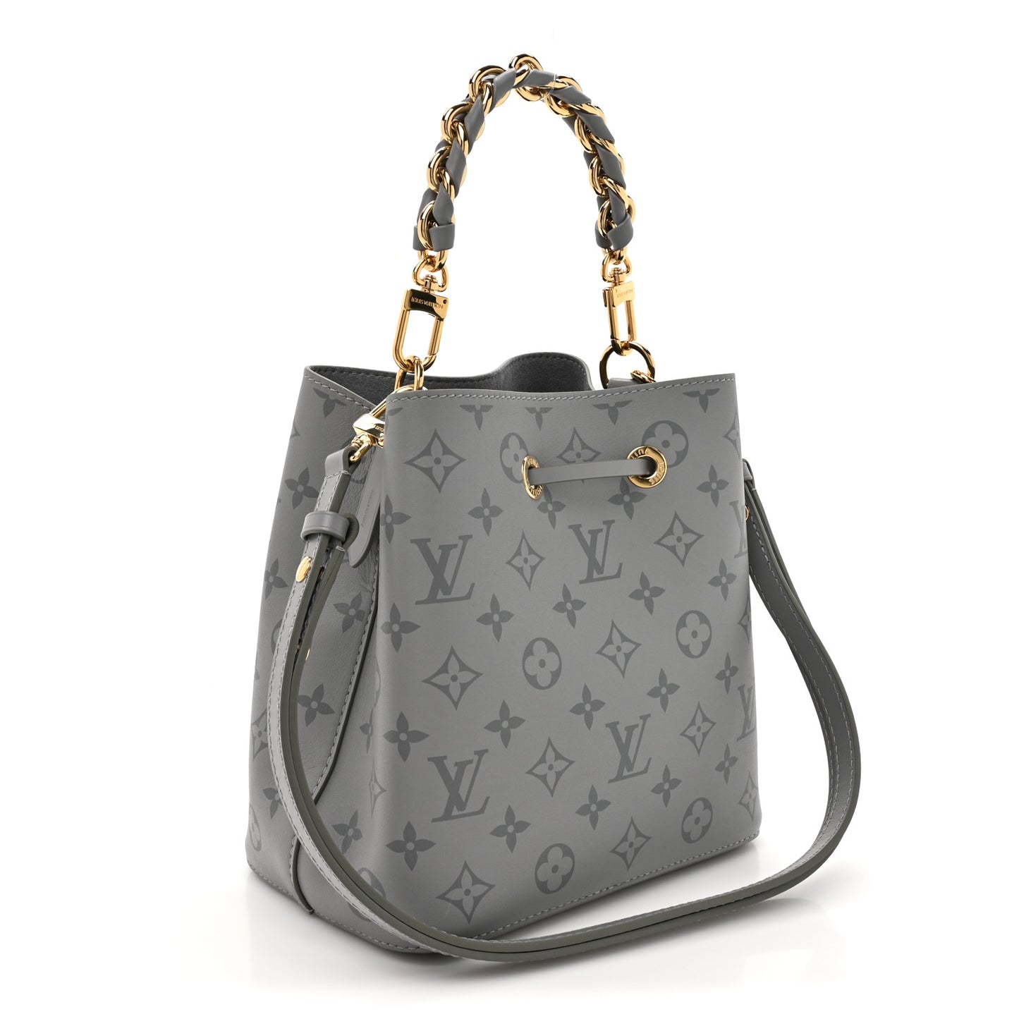 Monogram Ink Braided Neonoe BB Trianon Gray