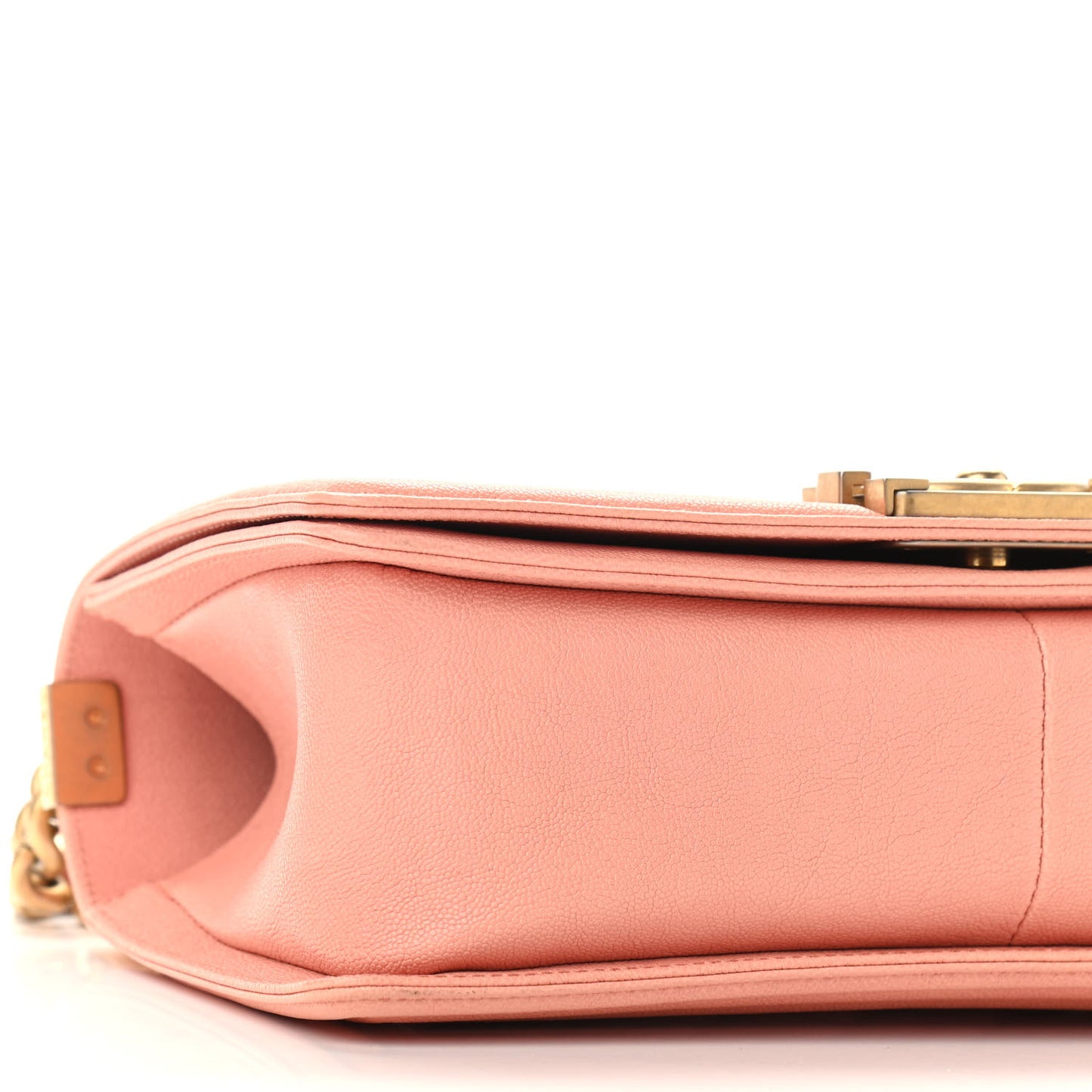Caviar Quilted Medium Boy Flap Pink