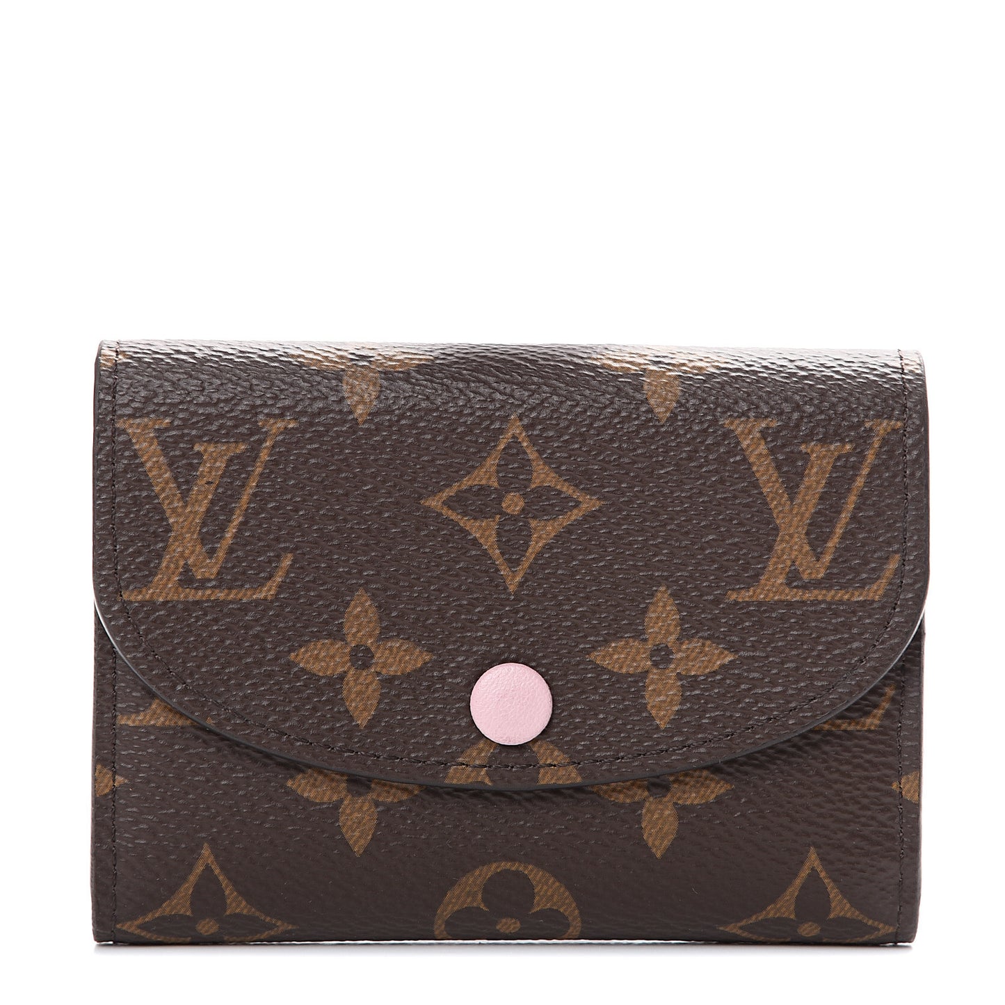 Monogram Rosalie Coin Purse Rose Ballerine