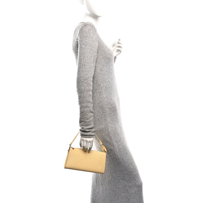 Louis Vuitton Epi Pochette Accessories 24  Vanilla 2 of 10