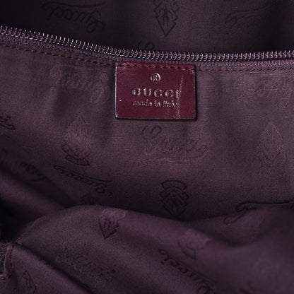Gucci Imprime Monogram Medium Zippered Tote Bordeaux 6 of 10