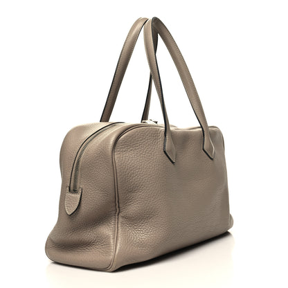 Hermes Taurillon Clemence Victoria II 35 Gris Tourterelle 3 of 13