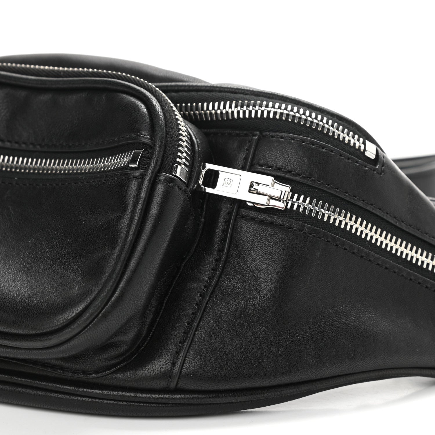 Alexander Wang Lambskin Attica Belt Bag Black 9 of 9