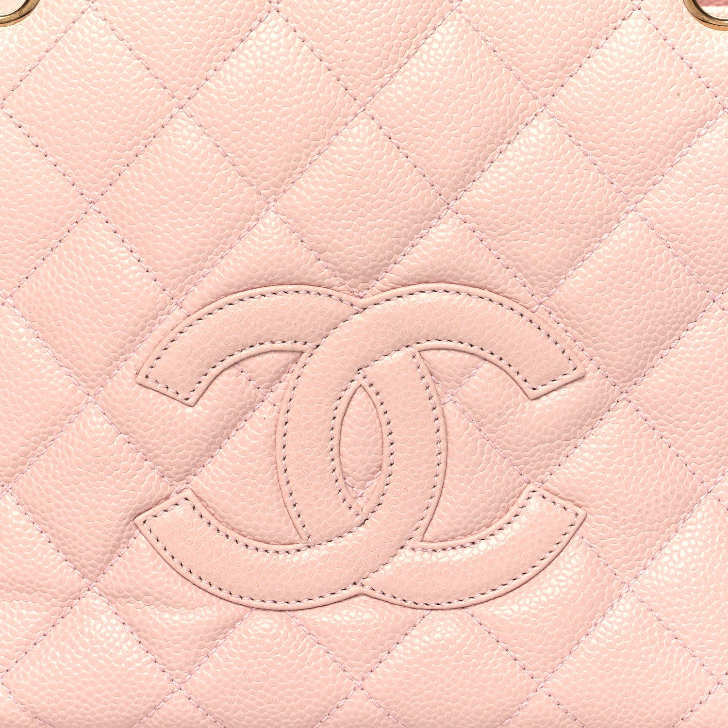 Chanel Caviar Quilted Petit Timeless Shopping Tote PTT Pink 8 of 11