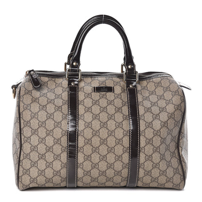 Gucci GG Plus Monogram Medium Joy Boston Dark Brown 1 of 10