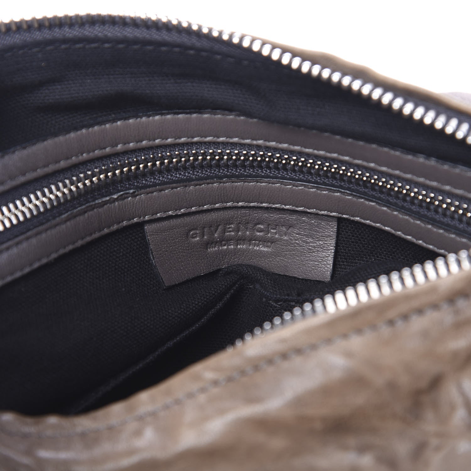 Givenchy Tumbled Sheepskin Small Pandora Charcoal 6 of 10