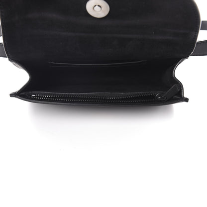 Christian Dior Ultra Matte Calfskin Saddle Belt Bag Black 5 of 11