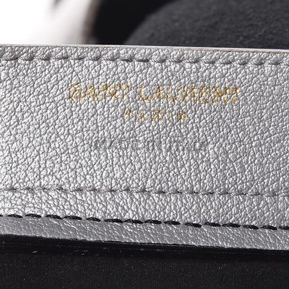Saint Laurent Metallic Calfskin Large Shopping Tote 5 of 21