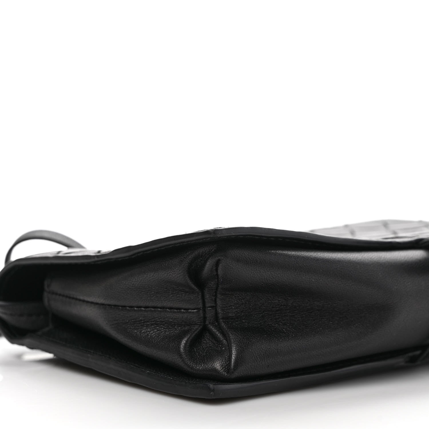Bottega Veneta Nappa Intrecciato Knot Flap Crossbody Black 7 of 8