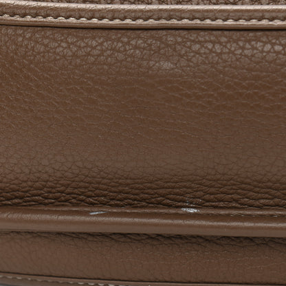 Hermes Taurillon Clemence Evelyne III PM Etoupe 11 of 12
