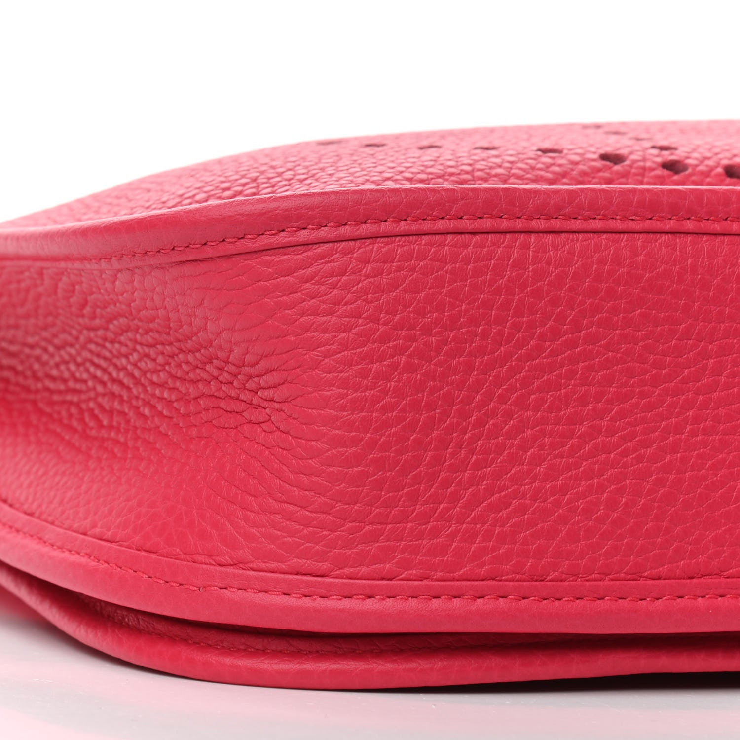 Hermes Taurillon Clemence Evelyne III PM Rose Extreme 9 of 11