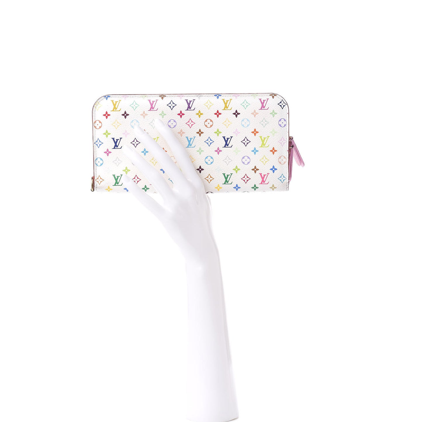 Monogram Multicolor Insolite Wallet White Litchi