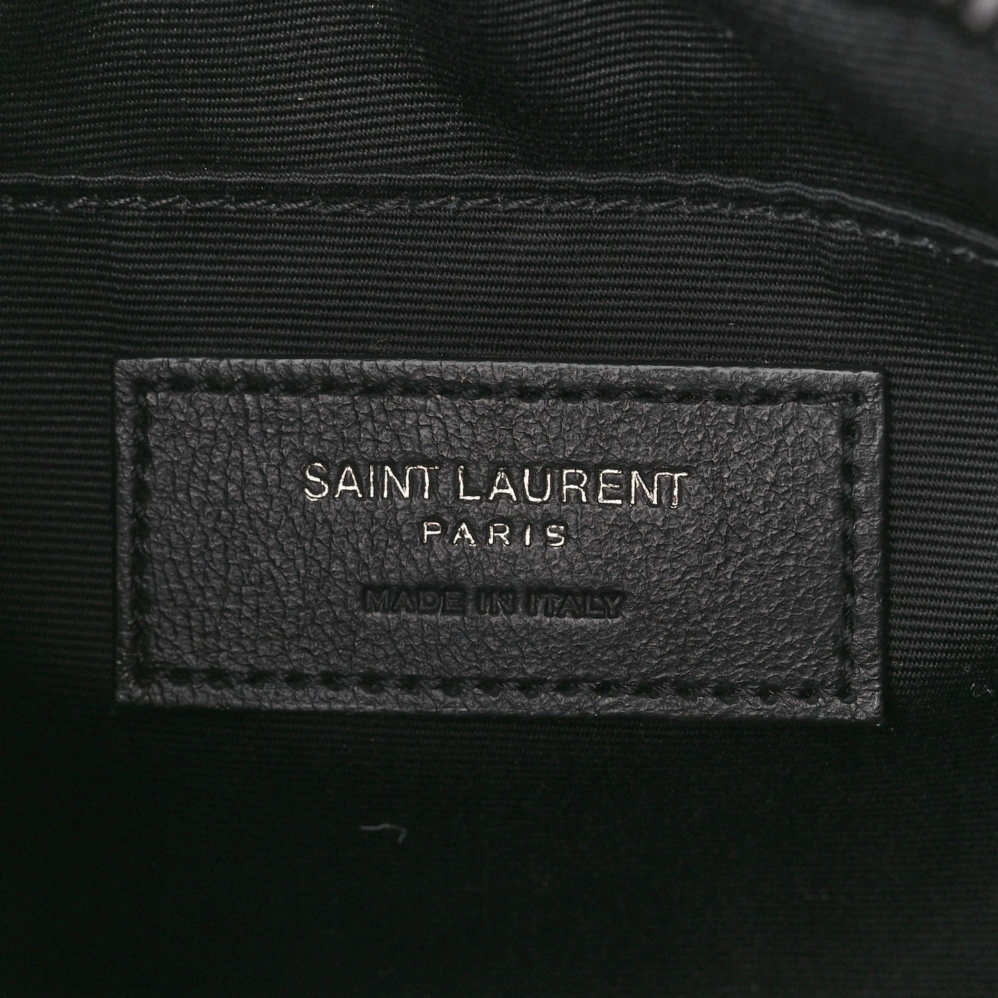 Calfskin Matelasse Monogram Monochrome Lou Camera Bag Black