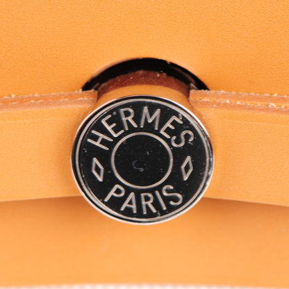 Hermes Toile Vache Hunter Herbag Zip PM White Soufre 11 of 13