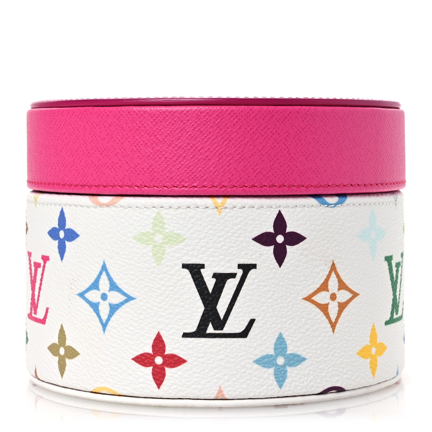 Louis Vuitton LV X TM Monogram Multicolor Martha Round Box PM White 1 of 9
