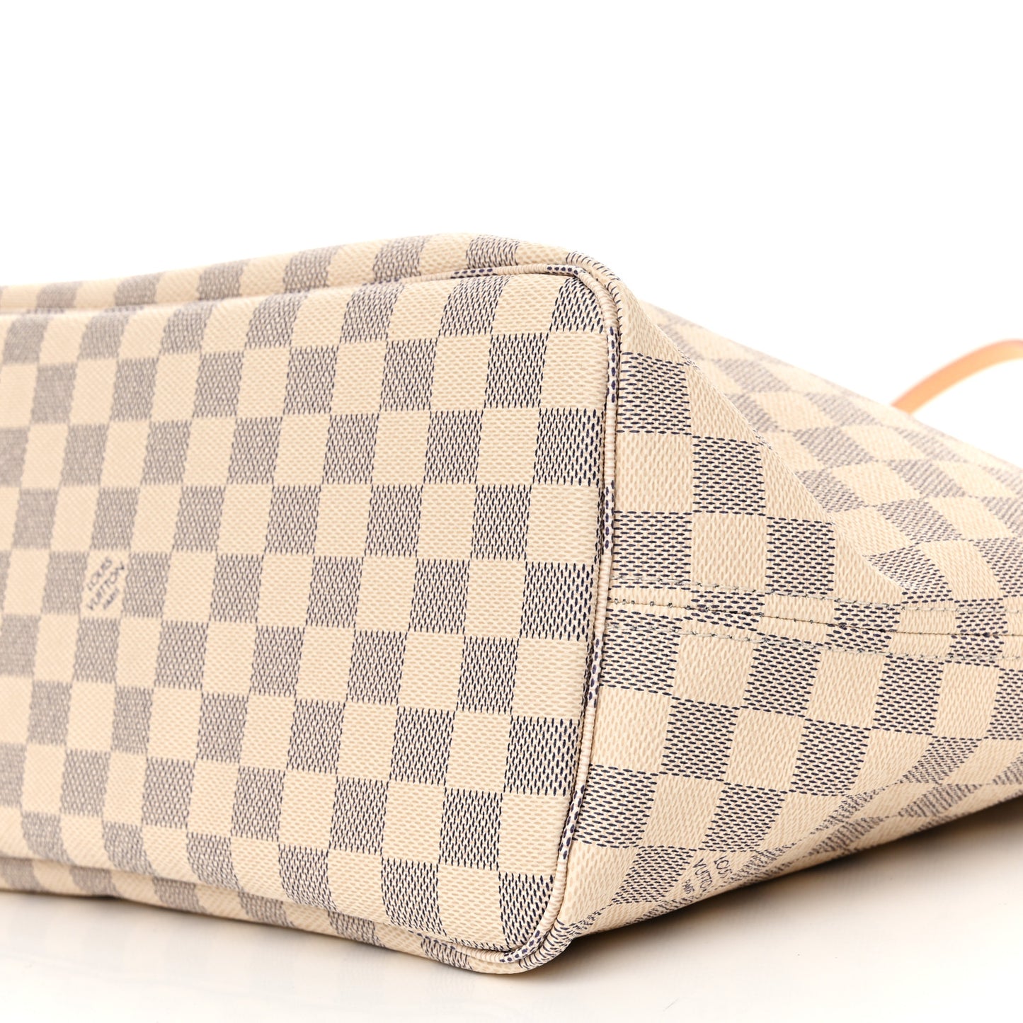 Damier Azur Neo Neverfull MM Rose Ballerine