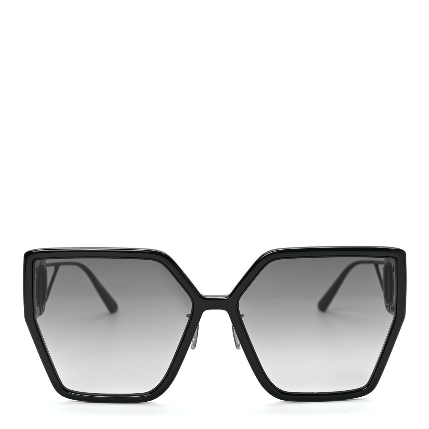 Rectangular 30 Montaigne 1 Sunglasses Black