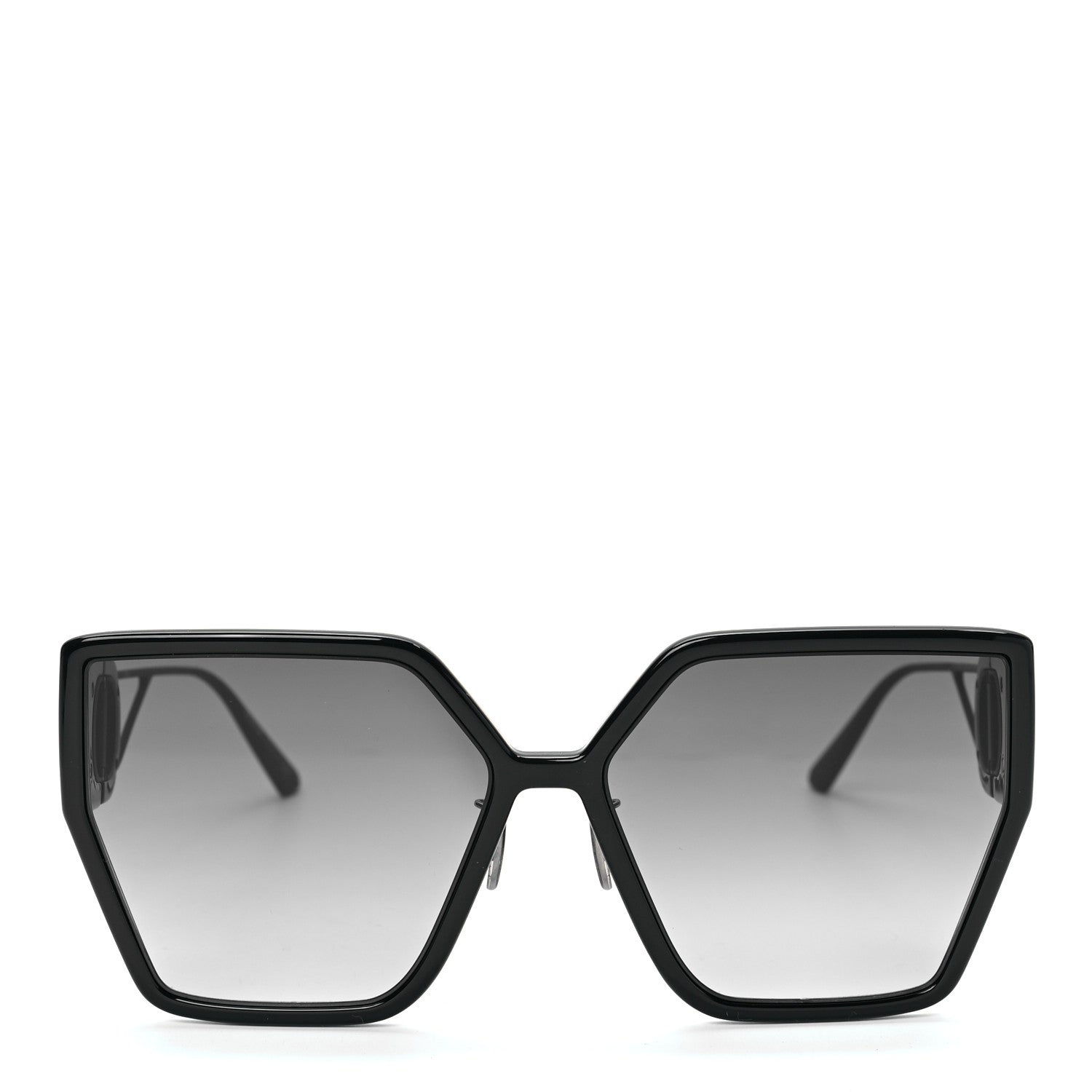 Christian Dior Rectangular 30 Montaigne 1 Sunglasses Black 2 of 6