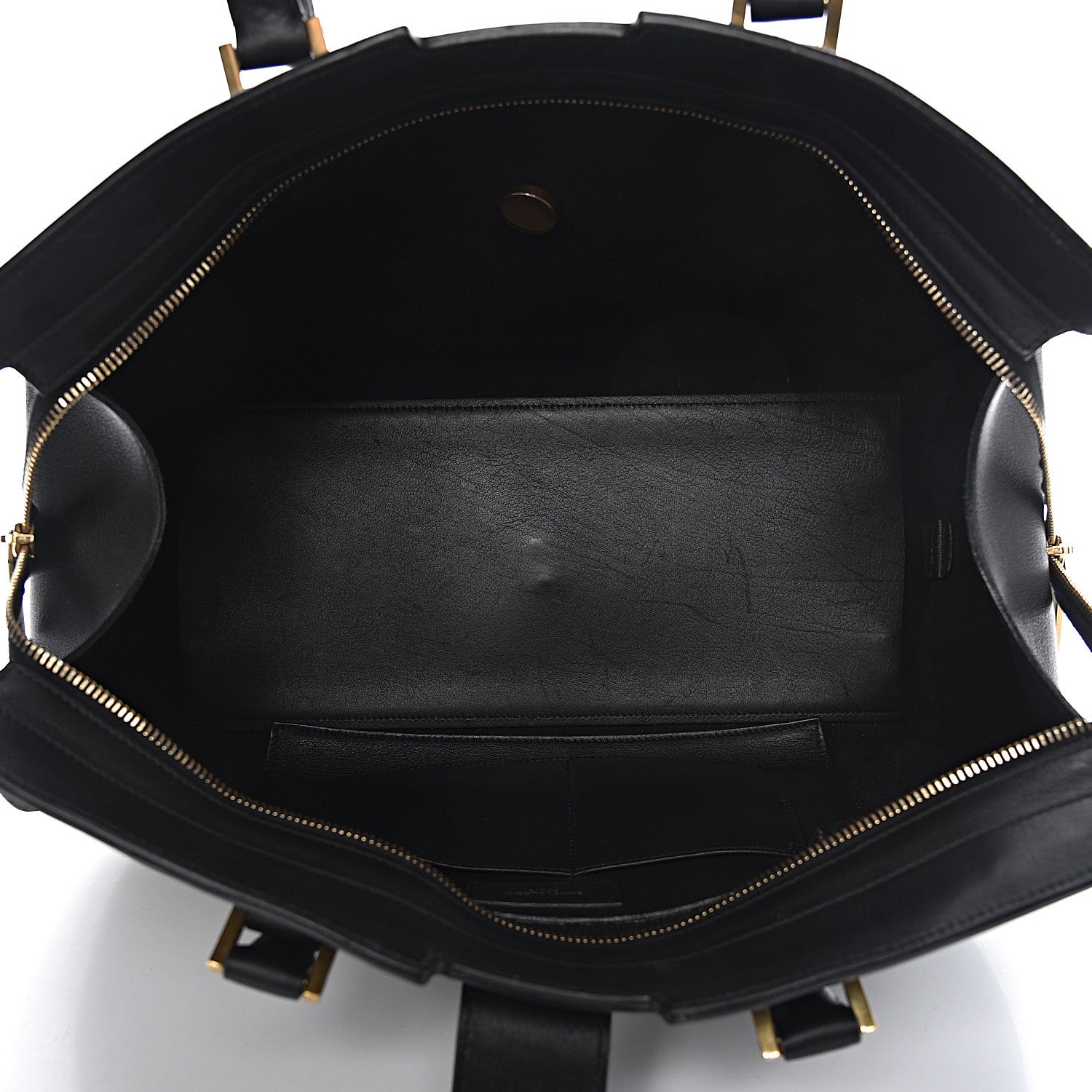 Saint Laurent Calfskin Medium Classic Y Cabas Black 5 of 12