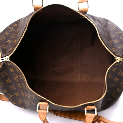 Louis Vuitton Monogram Keepall Bandouliere 50 5 of 25