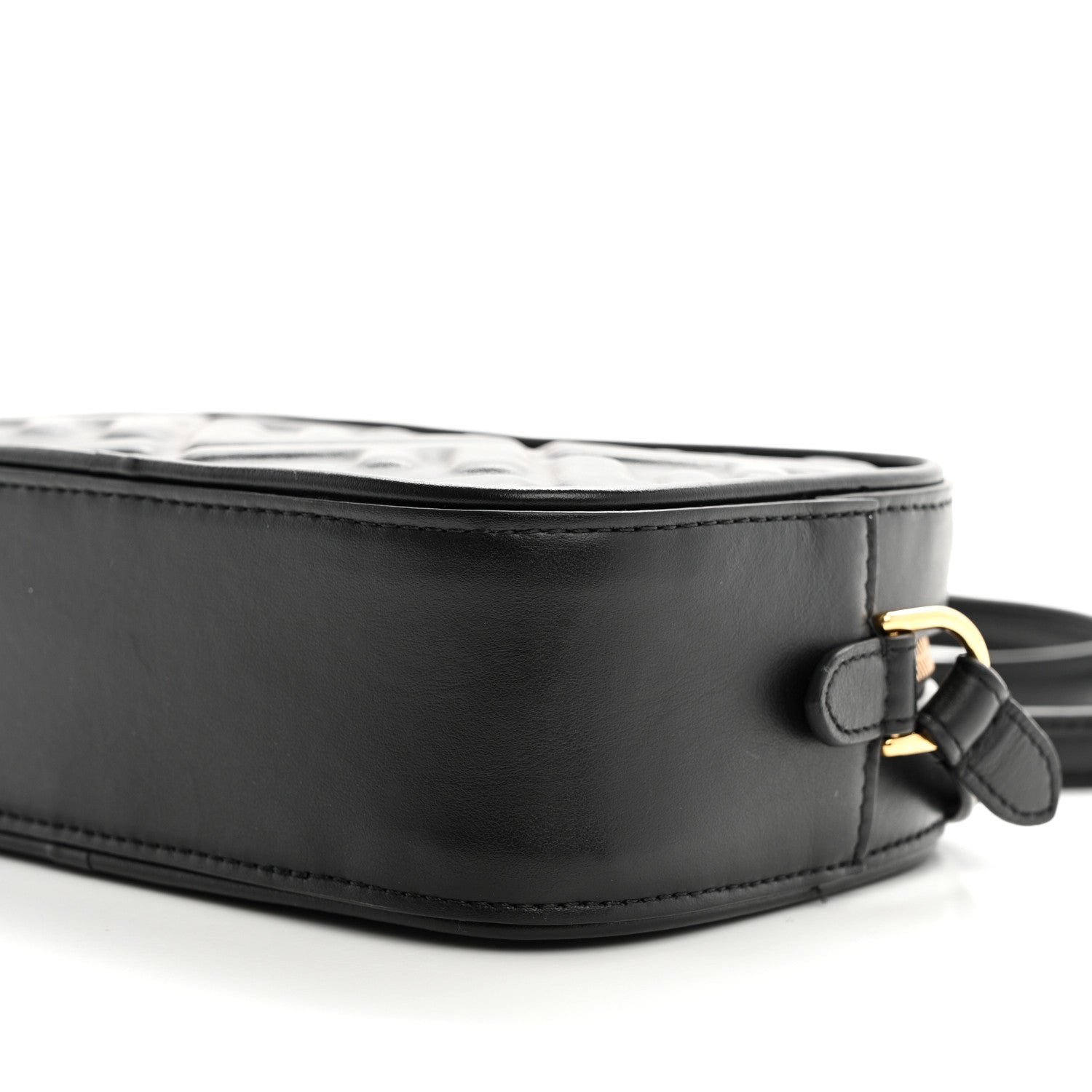 Fendi Vitello Epoque FF Embossed Camera Case Black 9 of 9