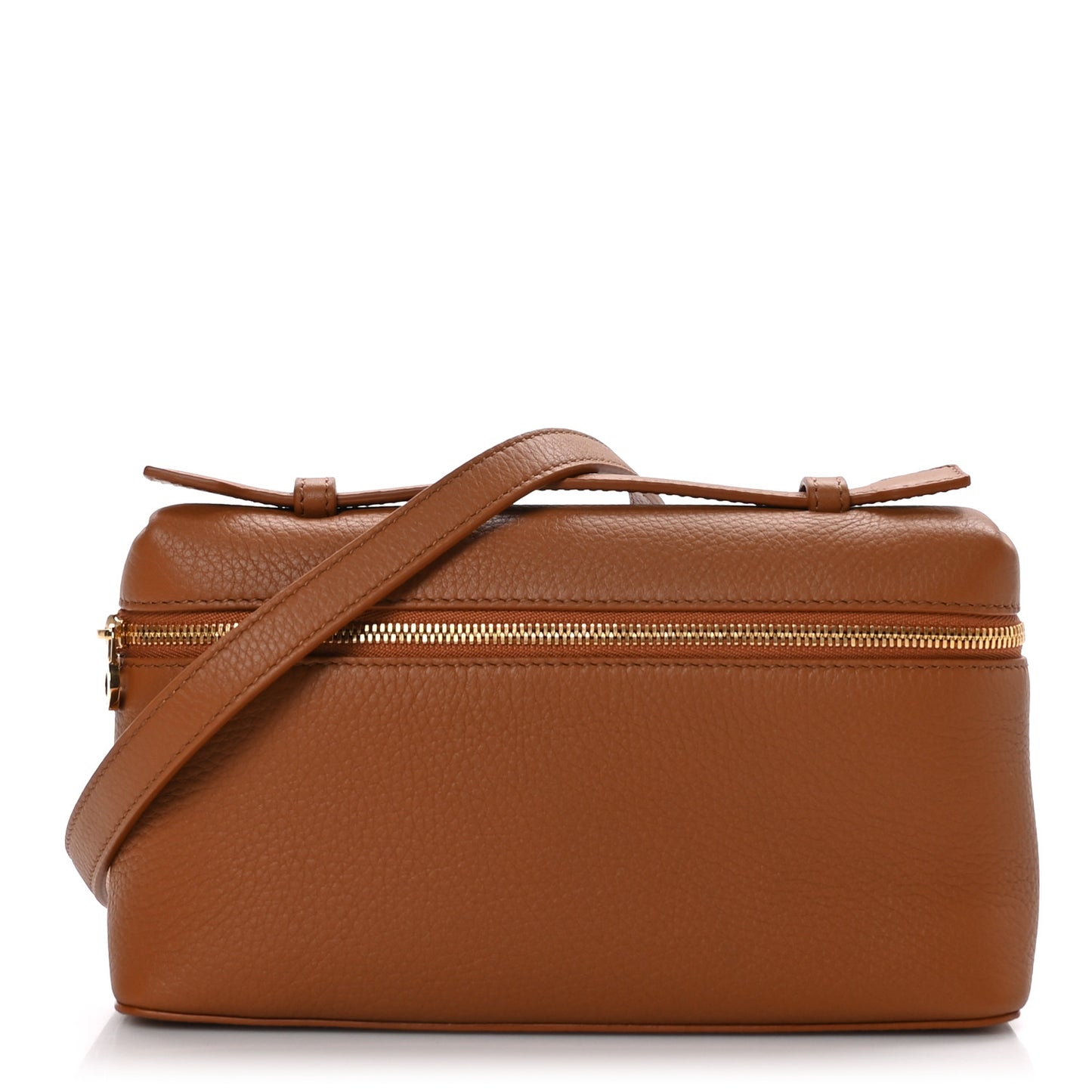 Grained Calfskin L19 Extra Pocket Pouch Warm Tan