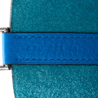 Hermes Taurillon Clemence Picotin Lock 18 PM Bleu Zanzibar 7 of 10