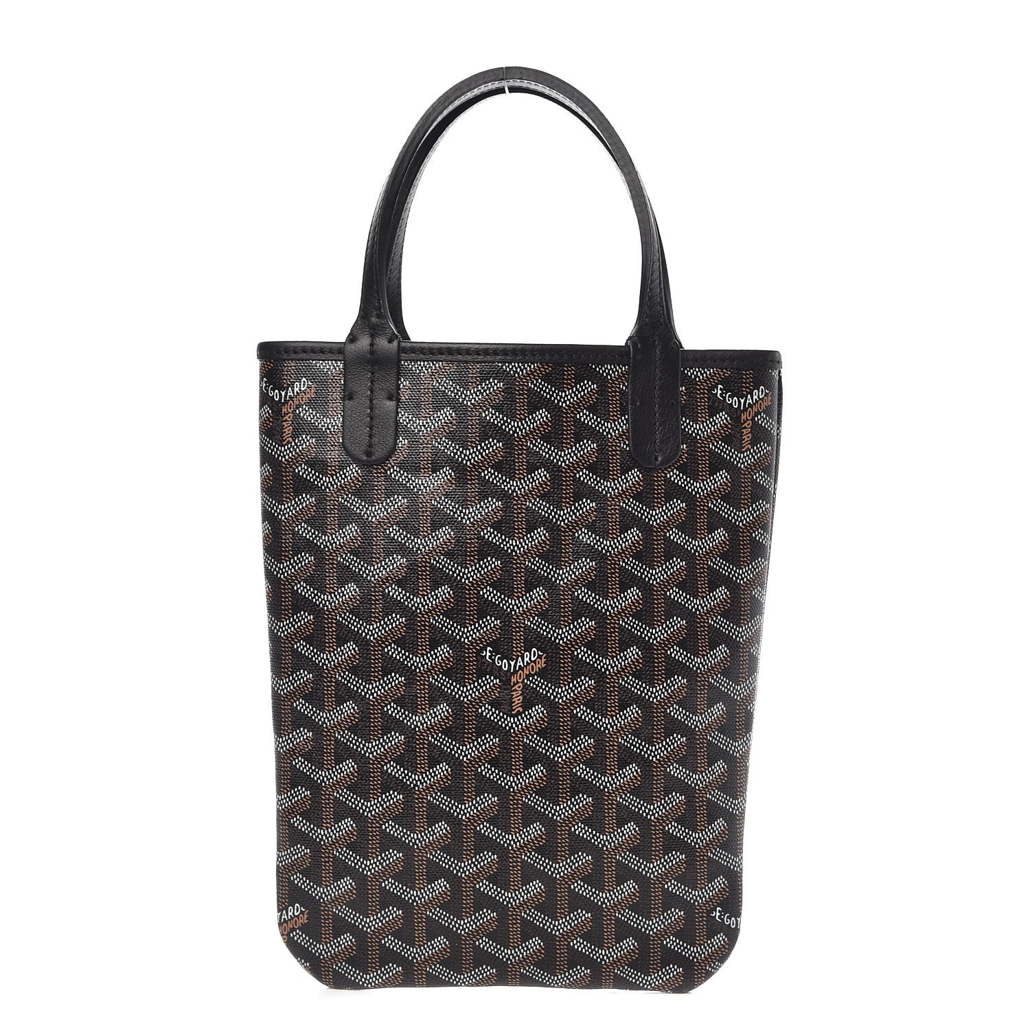 Goyard Goyardine Poitiers Tote Black 1 of 7