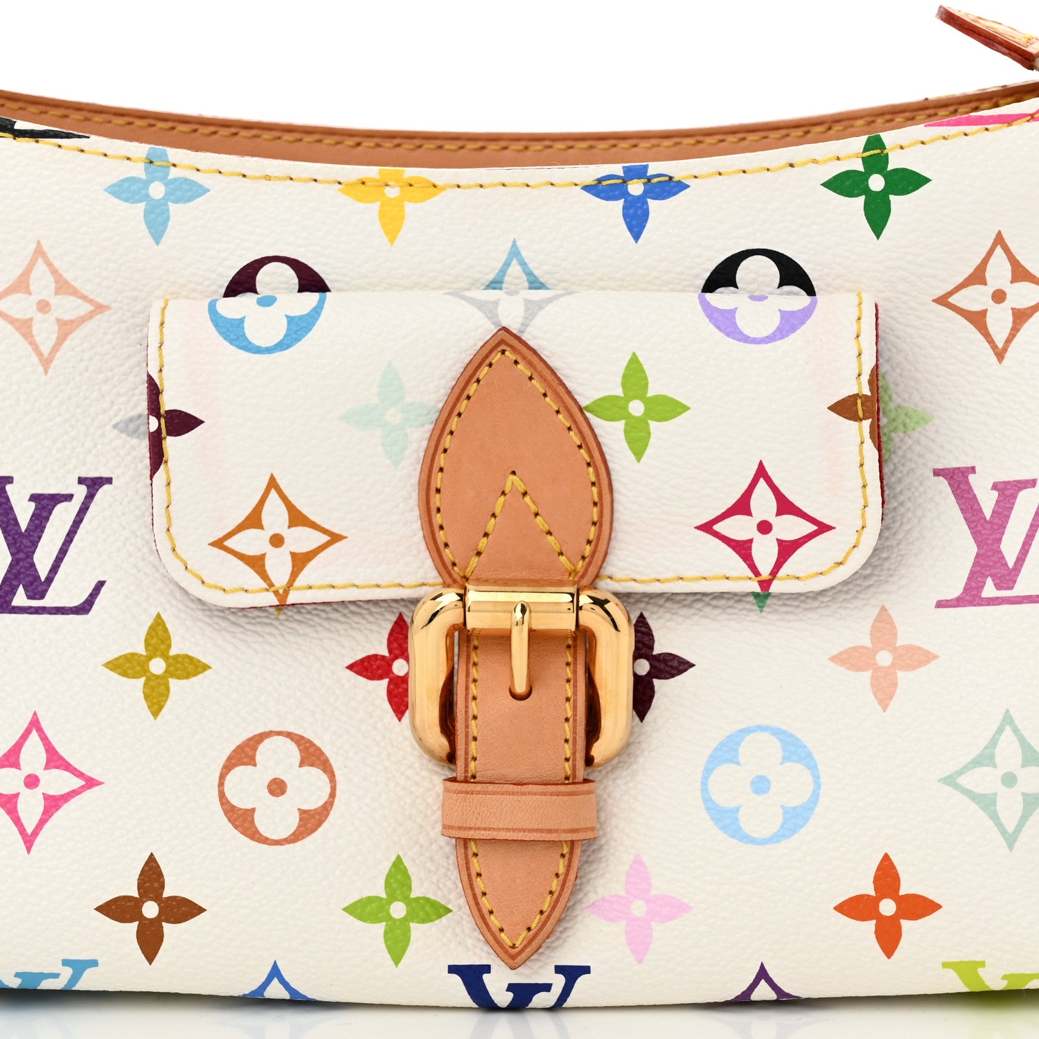 Louis Vuitton Monogram Multicolor Eliza White 7 of 9