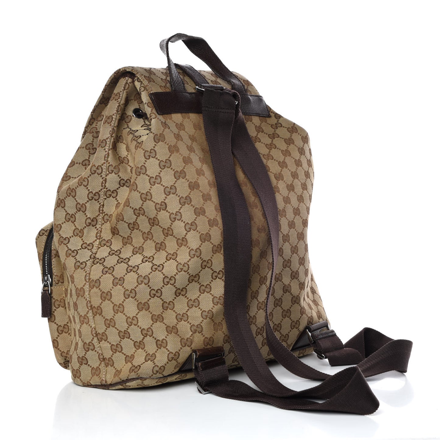 Monogram Backpack Dark Brown