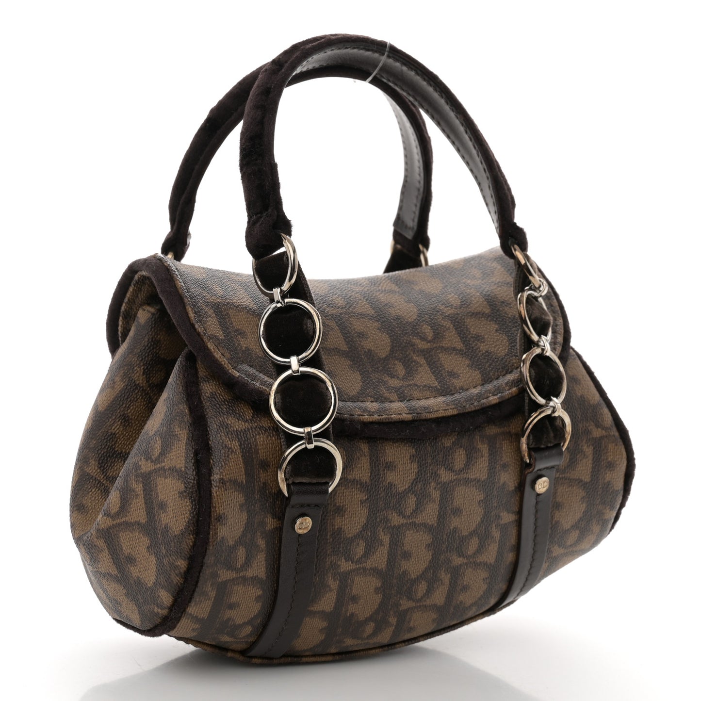 Monogram Mini Romantique Trotter Bag Brown