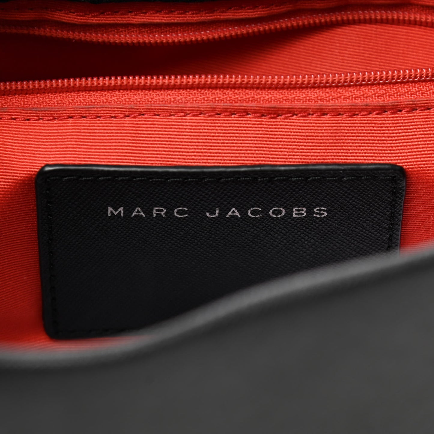 Calfskin Embossed Logo East West Shopper Tote Black