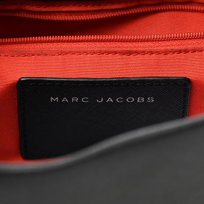 Marc Jacobs Calfskin Embossed Logo East West Shopper Tote Black 6 of 12