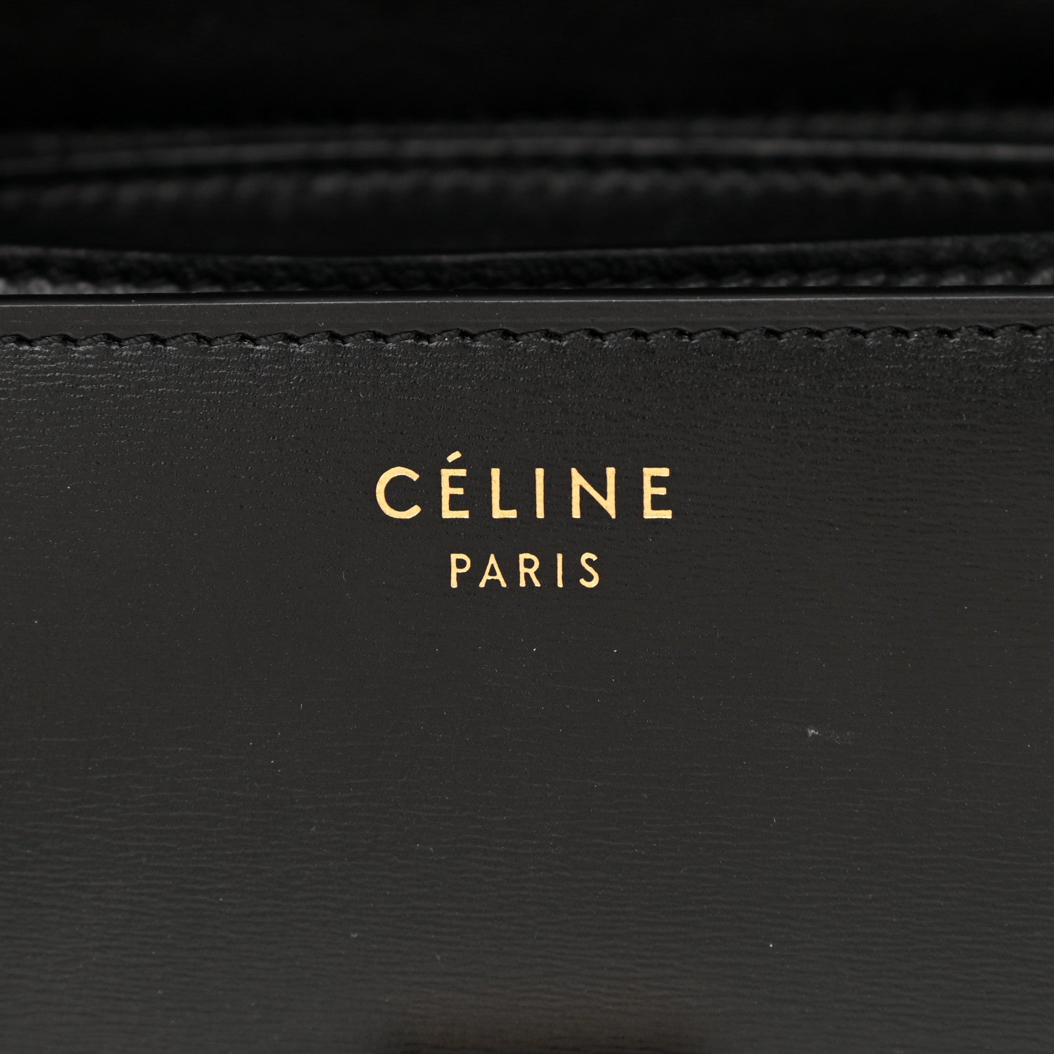 Celine Box Calfskin Small Classic Box Flap Bag Black 6 of 13