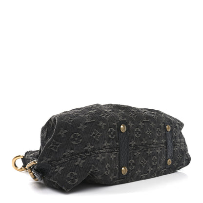 Louis Vuitton Denim Neo Cabby MM Black 4 of 9