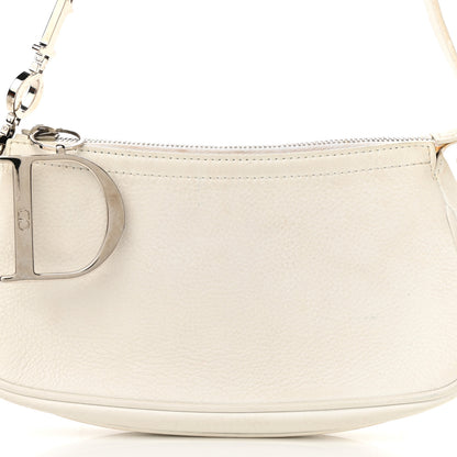 Christian Dior Calfskin Shoulder Bag White 10 of 15