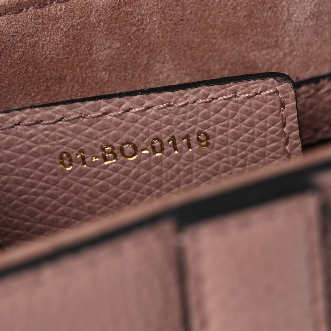 Grained Calfskin Saddle Bag Fard