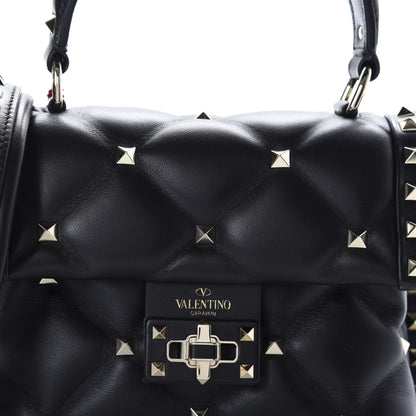 Valentino Garavani Nappa Mini Candystud Top Handle Bag Black 9 of 9