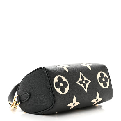 Louis Vuitton Empreinte Monogram Giant Nano Speedy Black Beige 4 of 10