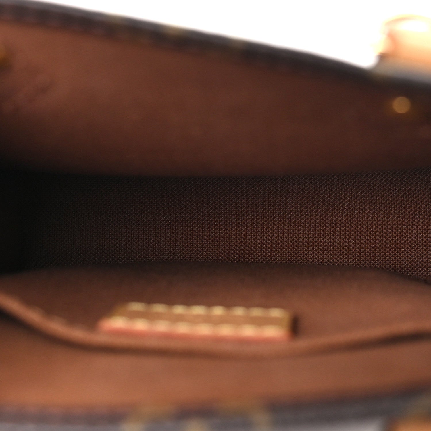 Louis Vuitton Monogram Petit Sac Plat 5 of 10