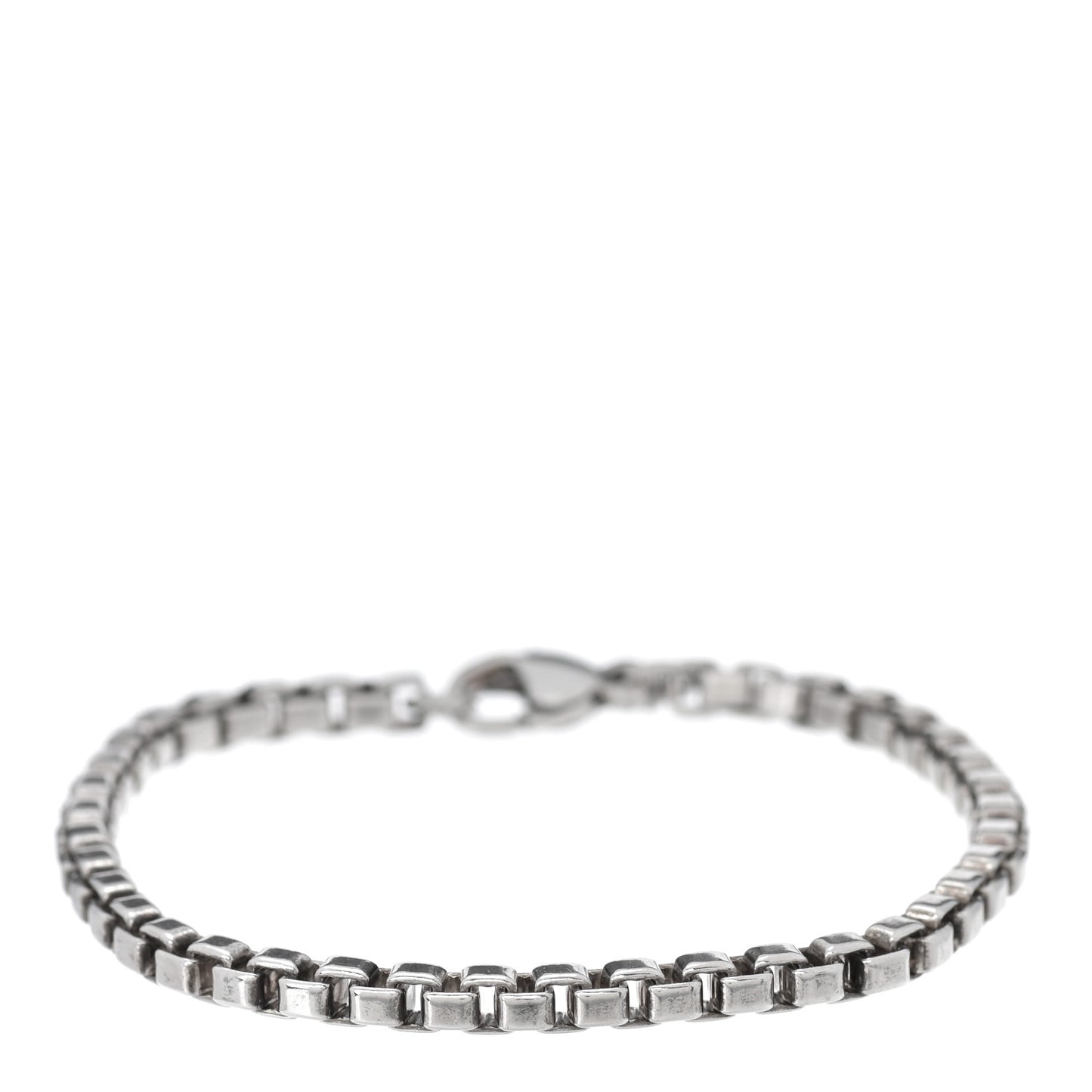 Sterling Silver 4mm Venetian Link Bracelet